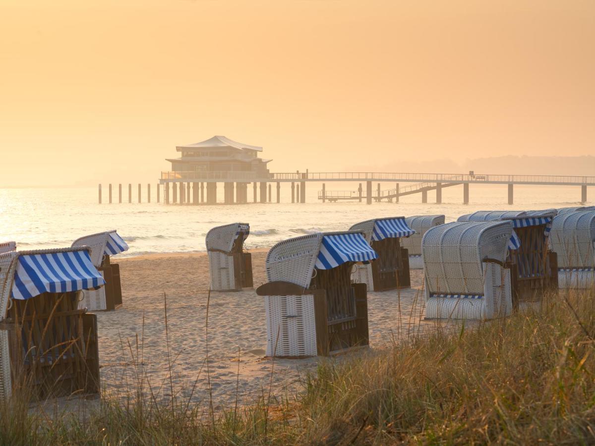Exklusive Familienfreundliche Ferienwohnung Im Haus Aalbeek Timmendorfer Strand Esterno foto